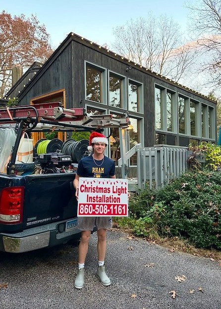 Christmas Light Installation