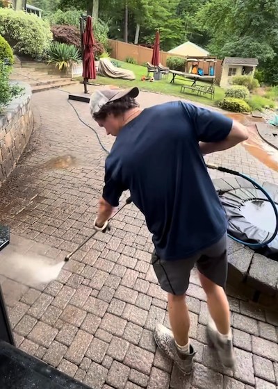 Patio Cleaning